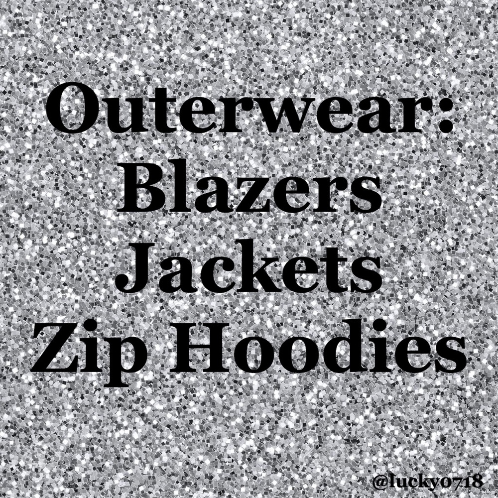 Enjoy a selection of outerwear: